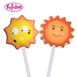 Sun Shaped Marshmallow lollipop