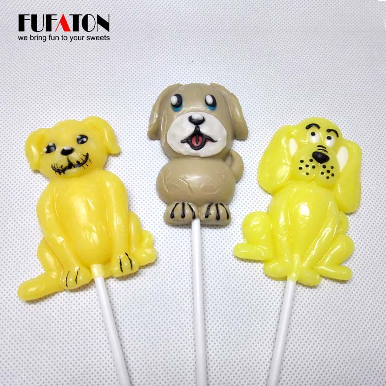 Dog or Puppy shaped Candy Lollipops