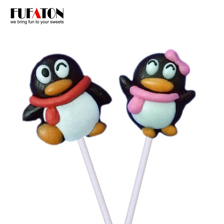 Penguin shaped Candy lollipops