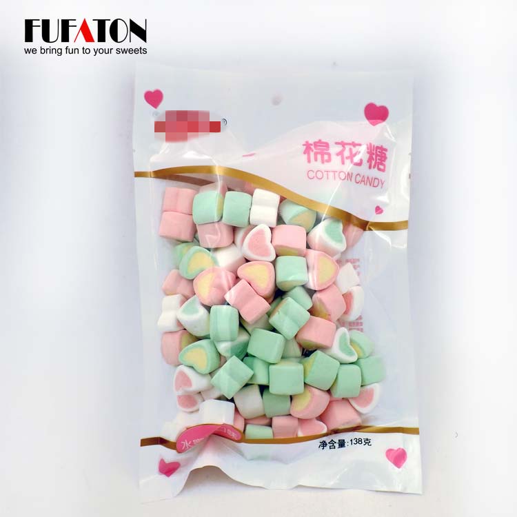 Mini Heart shaped marshmallows for Wholesale