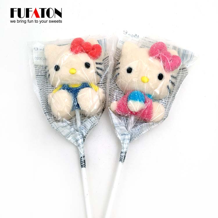 Hand decorated Hello Kitty Shape Mallowpop Candy