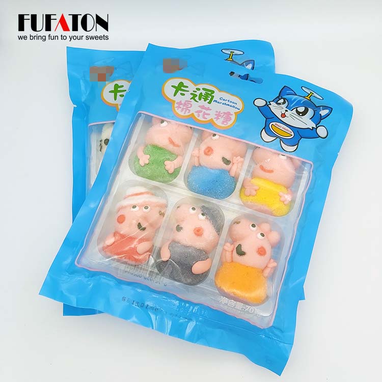 6pk Marshmallow Characters in bag