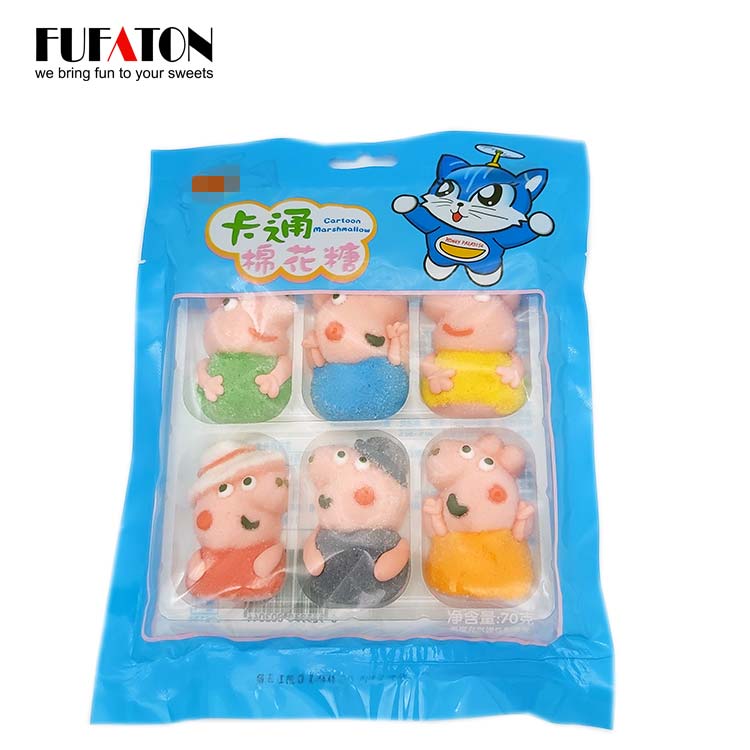 6pk Marshmallow Characters in bag