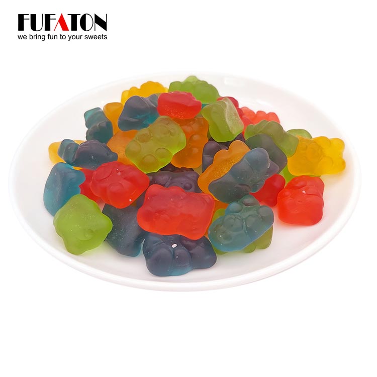 Gummy bear shaped candy