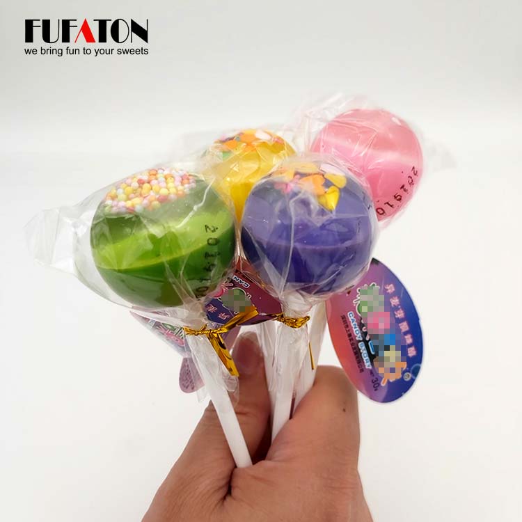 30g Sugar-free Ball Shaped Sucker Lollipop Candy