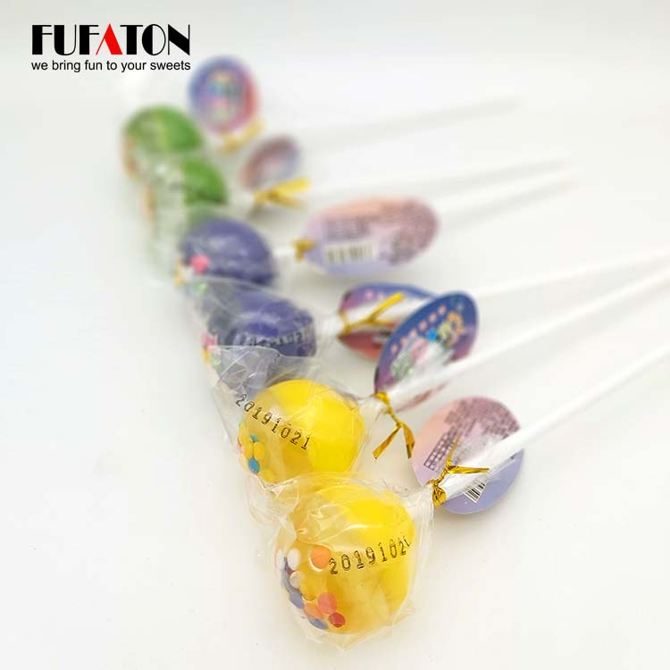 30g Sugar-free Ball Shaped Sucker Lollipop Candy