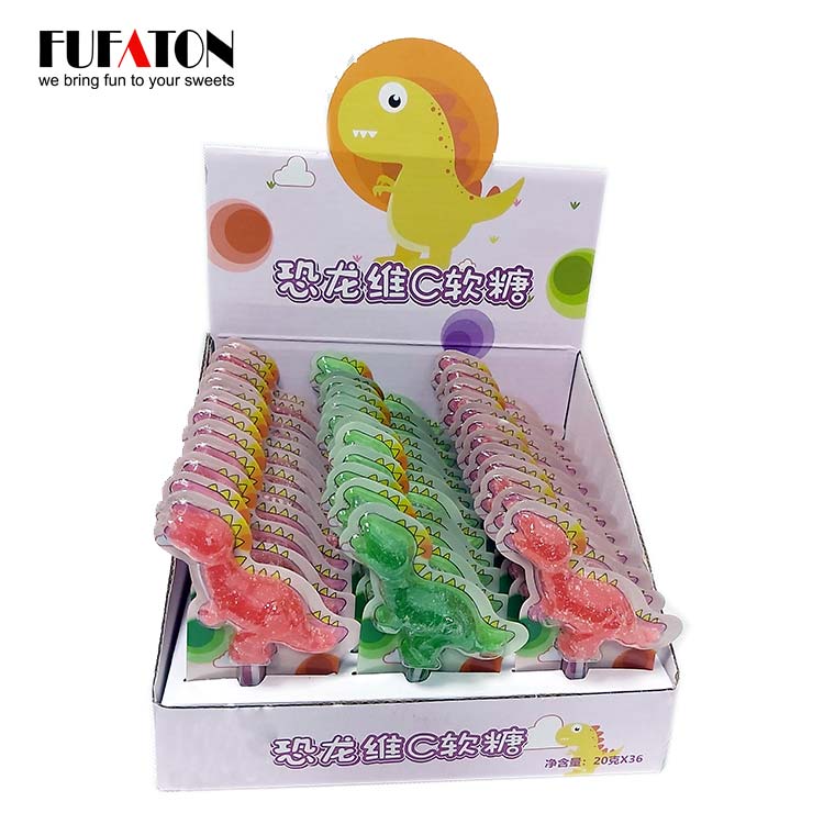 Dinasour Shaped Jelly Lollipops