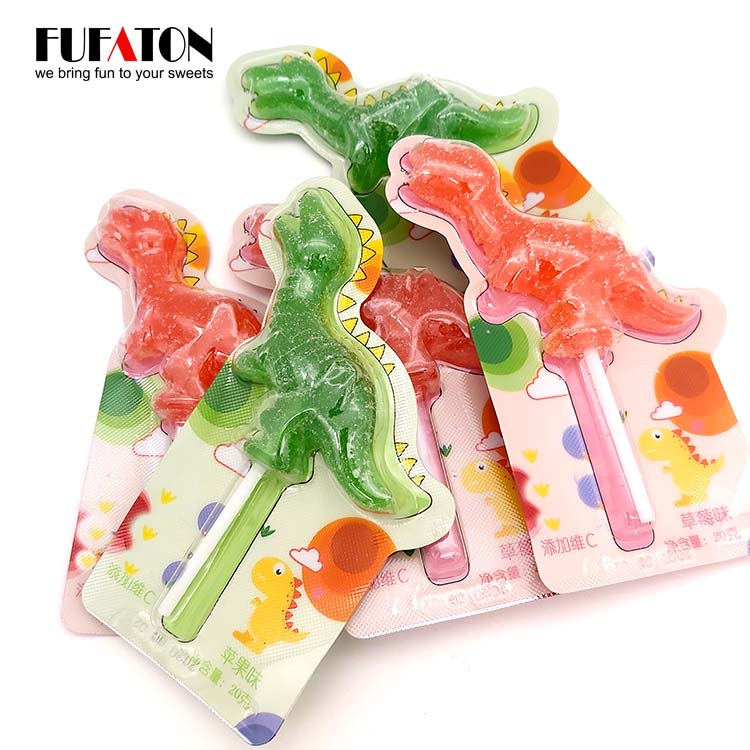 Dinasour Shaped Jelly Lollipops