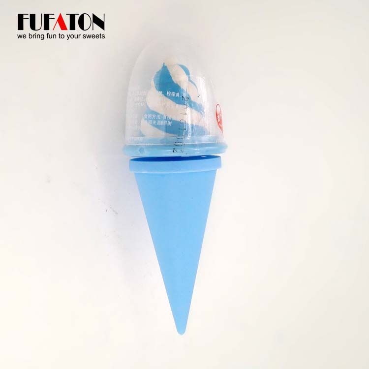 Rotating Cone shaped Ice Cream Lollipop Candy