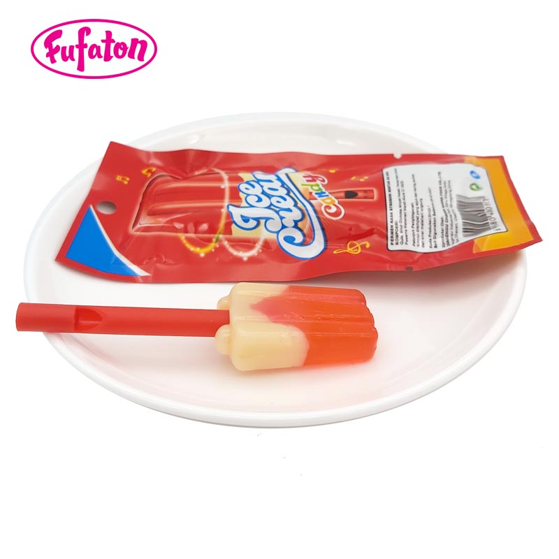 Whistle Stick Ice Cream Candy Lollipop