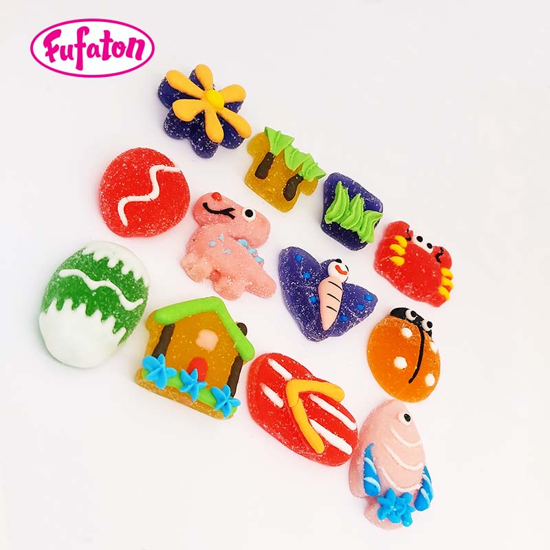 Cake decorating supplier 12g Small Characters Jelly Gummy Decoration