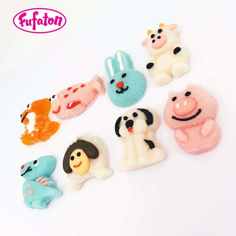 Cake decorating supplier 12g Small Characters Jelly Gummy Decoration