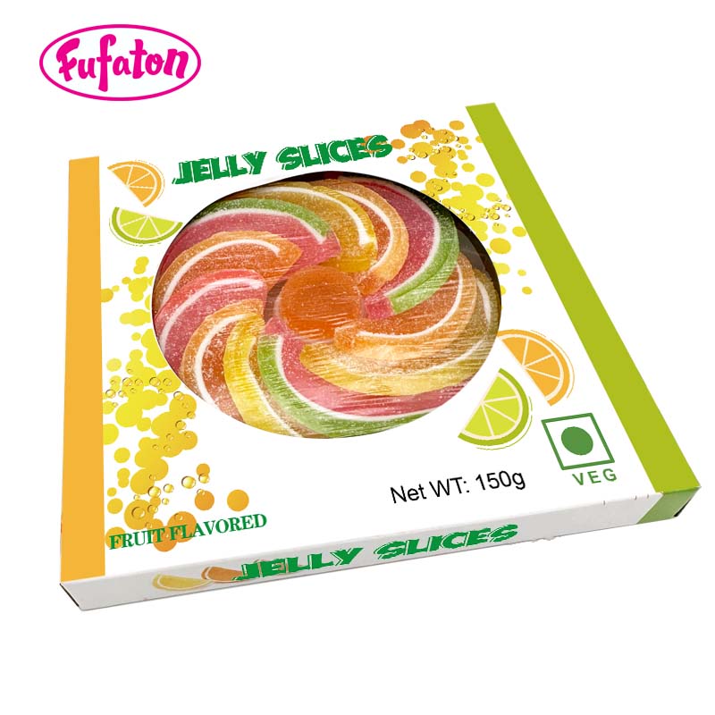 Jelly Fruit Slices Candy in Gift Box