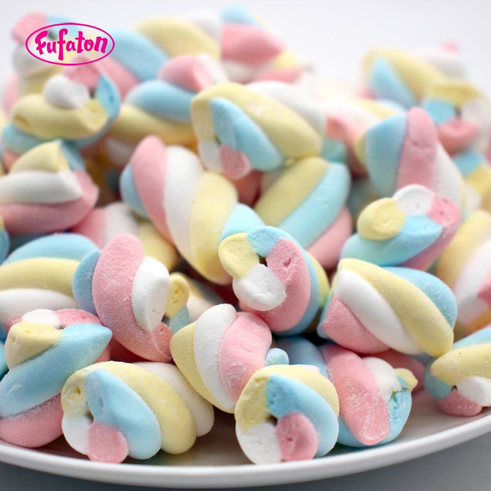 Different Shape Mini Dehydrated Marshmallow Freeze Dried Marshmallow Candy