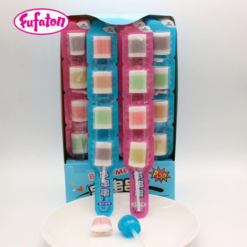 Fruit Flavored Sour Belt Jelly Roll Candy