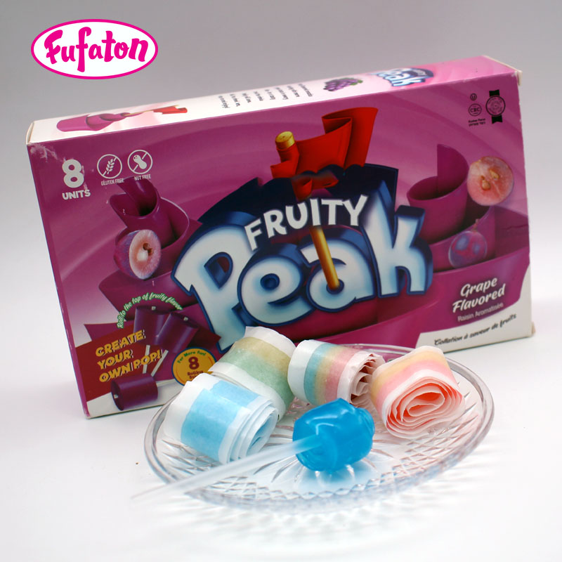 Fruit Flavored Sour Belt Jelly Roll Candy
