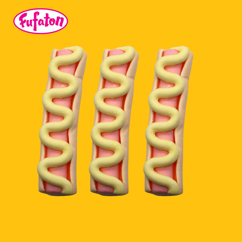 Mallow Hot Dog Shaped Novelty Marshmallows