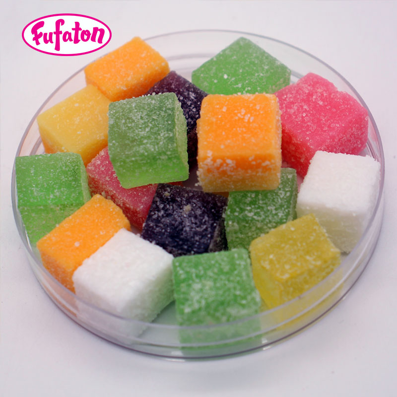 Fruit Flavor Carrageenan Soft Candy in different shape