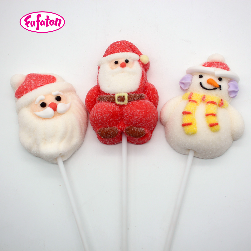 Marshmallow Lollipop for Xmas Wholesale