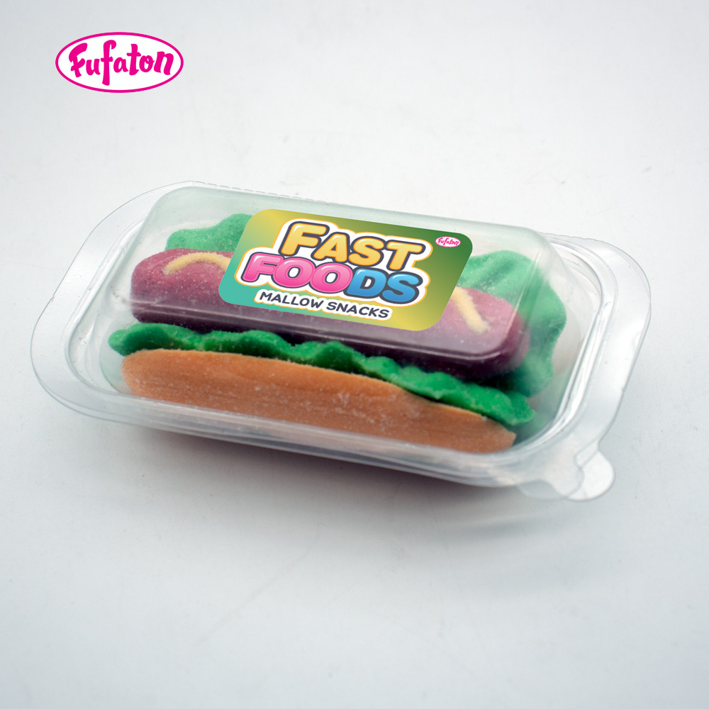 Fast Food Hotdog Marshmallow Candy | Novelty Marshmallow Manufacturer & Wholesale Supplier