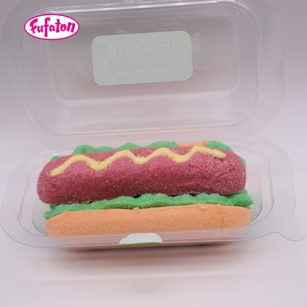 Fast Food Hotdog Marshmallow Candy | Novelty Marshmallow Manufacturer & Wholesale Supplier