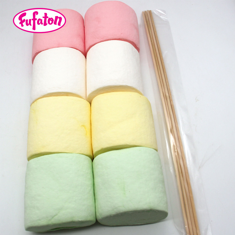 Giant Barbecue Marshmallow with Sticks Wholesale | Roasting Marshmallow Candy Manufacturer