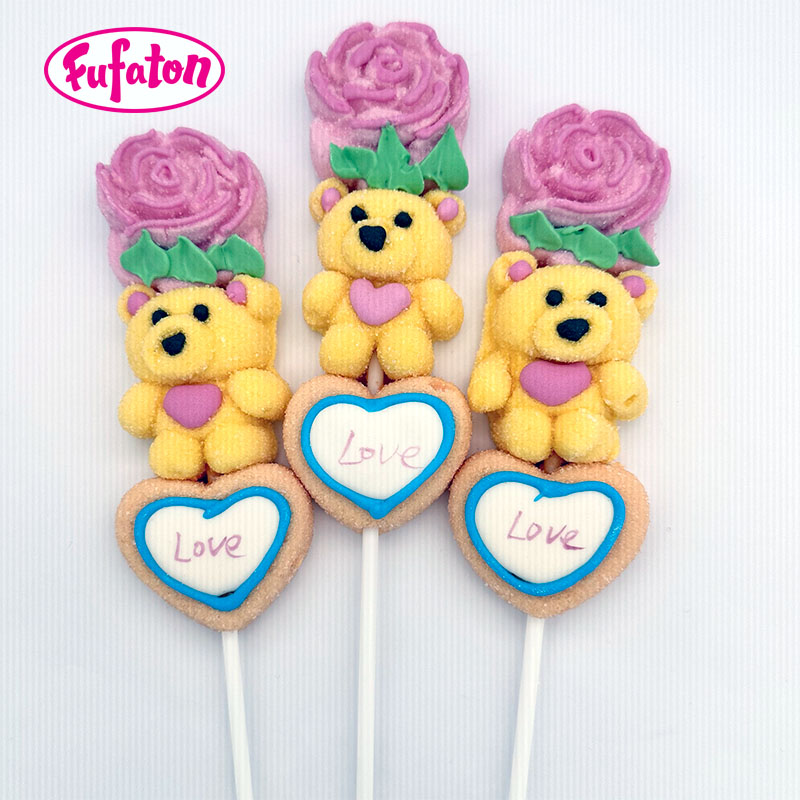 Long Stick Marshmallow Kebab Lollipop Candy | Novelty Marshmallow Manufacturer & Supplier