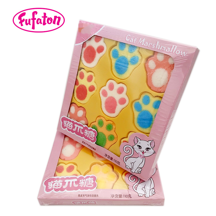 Cat Paw Marshmallow Candy in Gift Box Wholesale