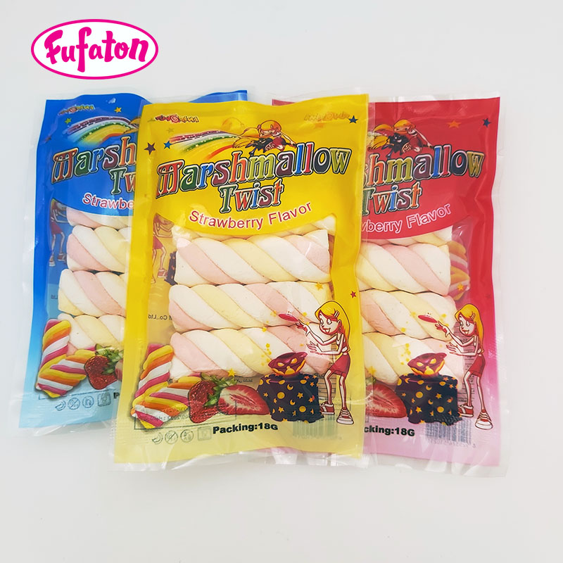 5pk 15g Twist Marshmallow | Wholesale Confectionery Factory & Exporter