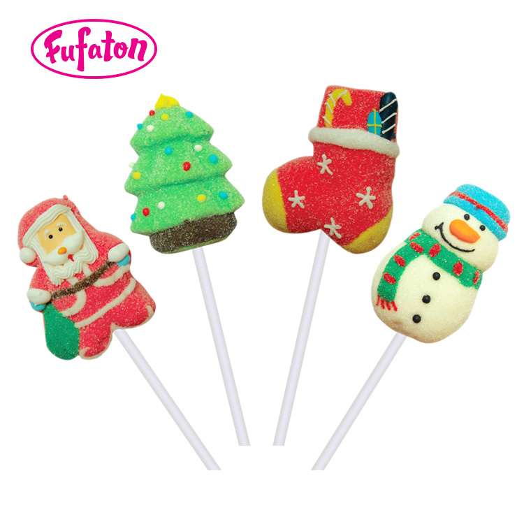 Christmas Marshmallow Lollipop Wholesale