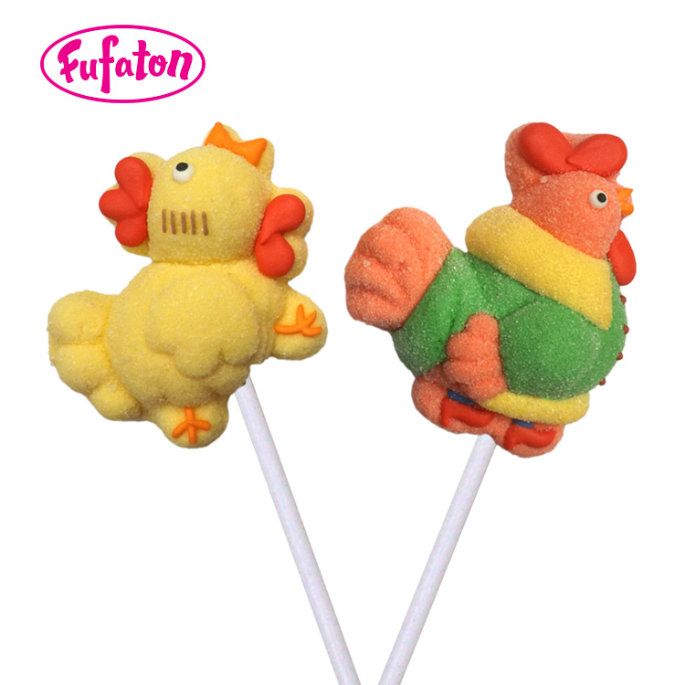 Easter Rooster and Chicken mallowpop