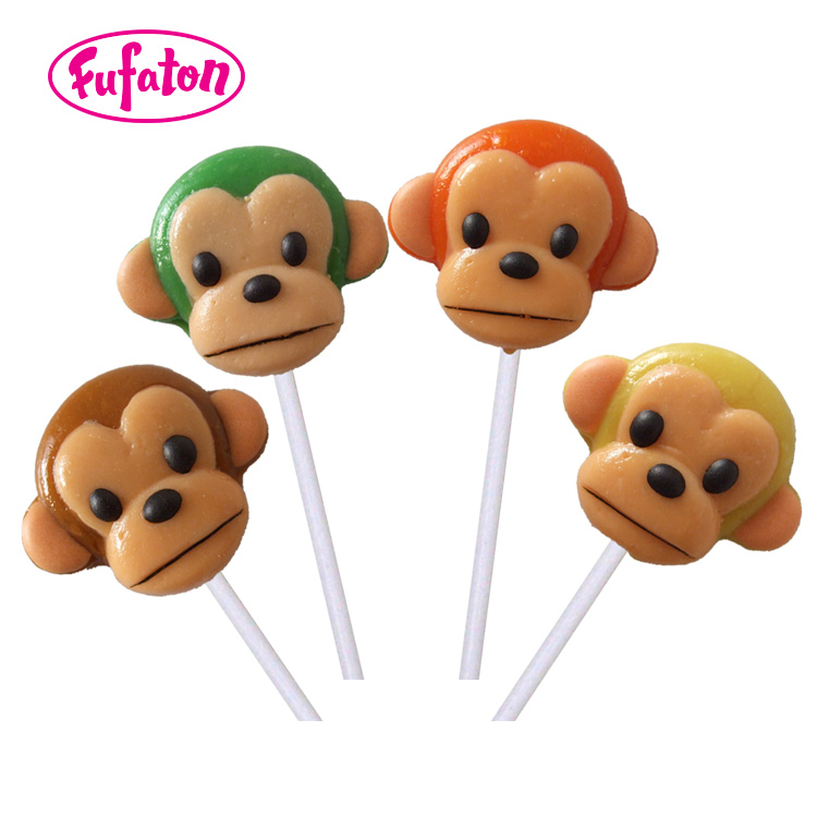 Handmade Monkey Shaped Candy Lollipop