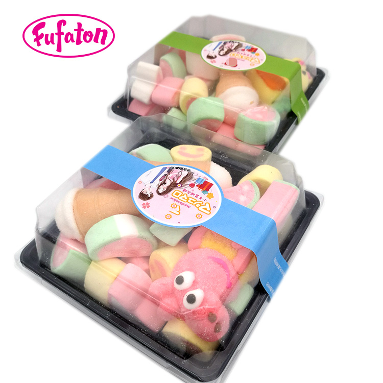 Mixed Marshmallows in Lunch Box Wholesale Supplier | Fufaton Candy Factory
