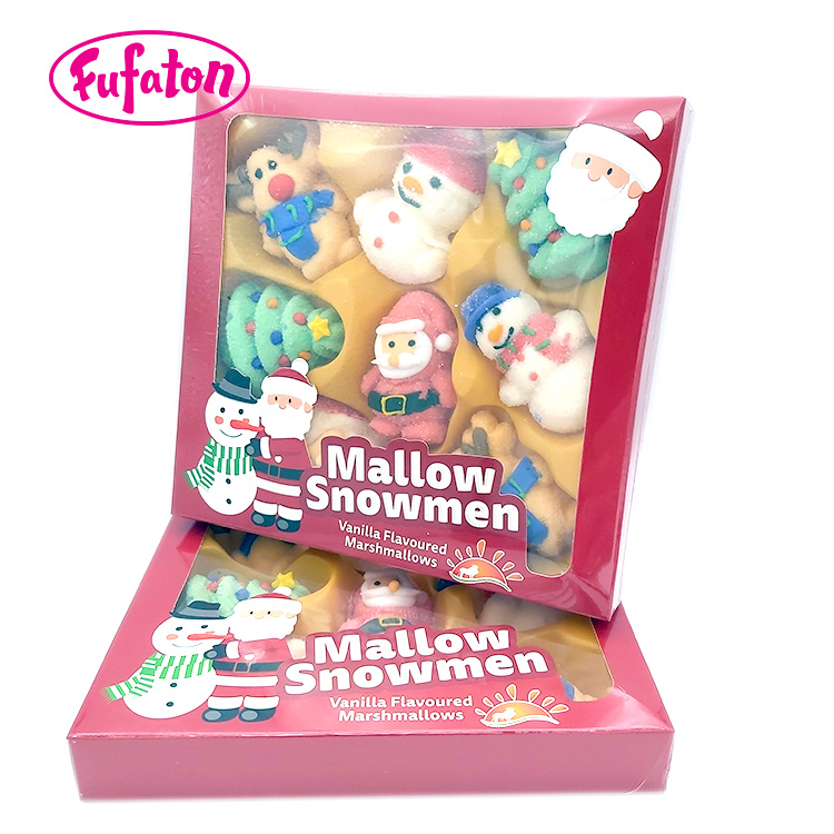 Mini Decorated marshmallows for Christmas