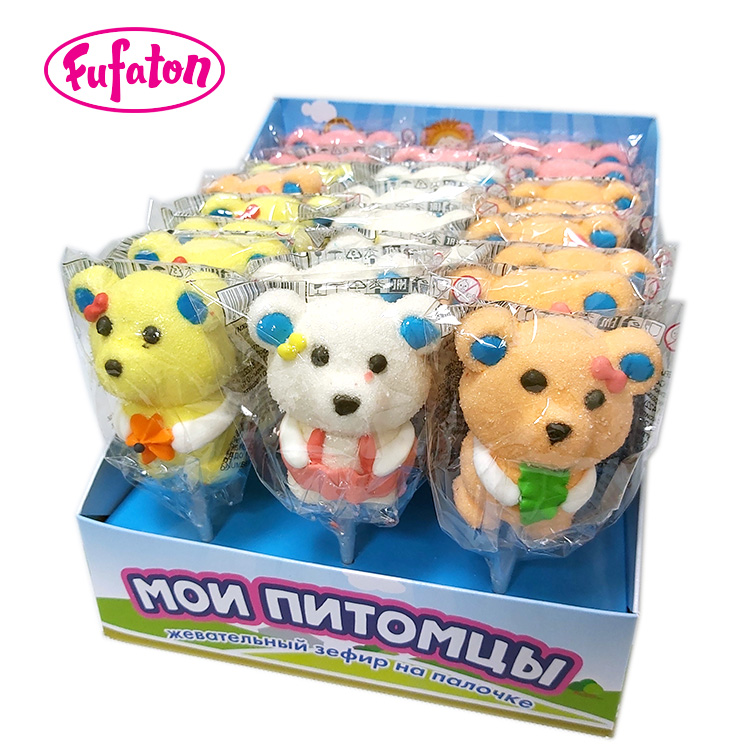 25g Bear Mallowpop | Wholesale Marshmallow Candy Factory & Exporter