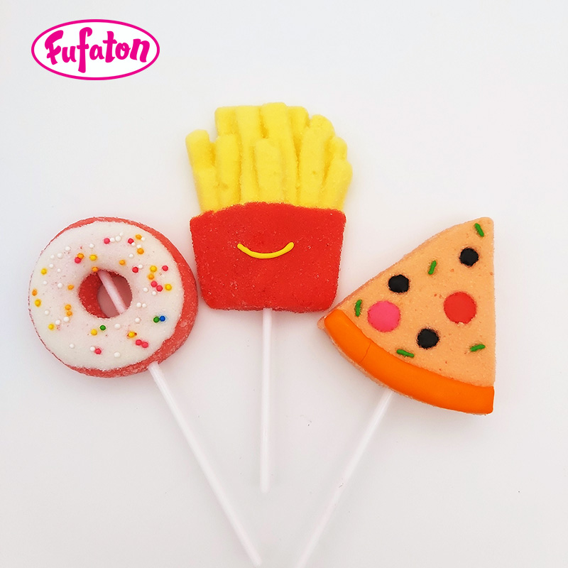 Fast Food Marshmallow Lollipop Candy Wholesale | Novelty Candy Manufacturer