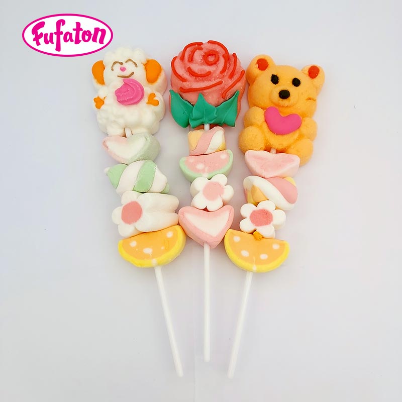 28g Marshmallow candy on a Stick