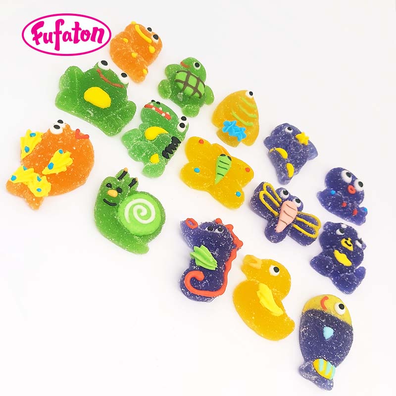 Cake decorating supplier 12g Small Characters Jelly Gummy Decoration
