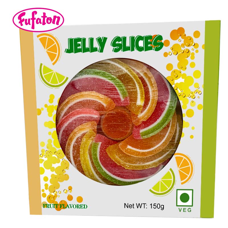 Jelly Fruit Slices Candy in Gift Box Wholesale | Fruit Jelly Candy Manufacturer