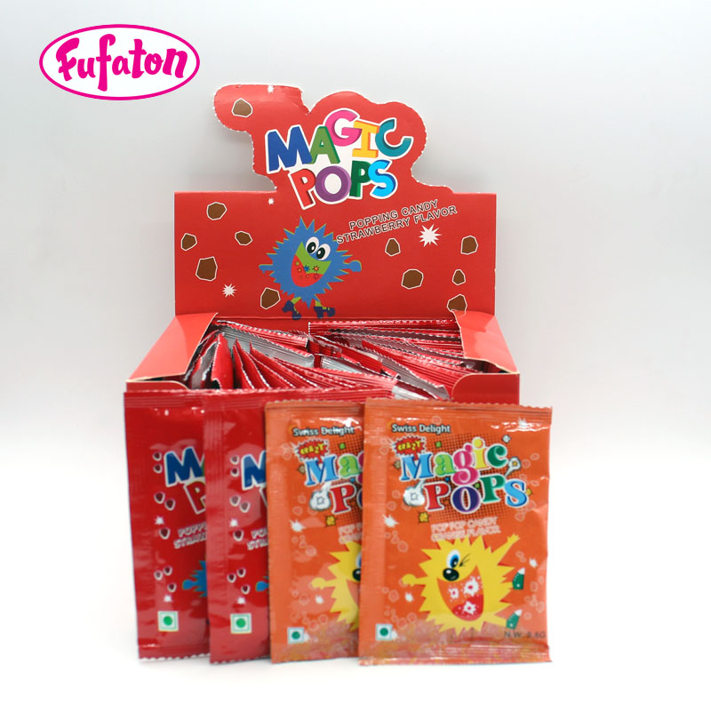 Fruit Flavored Magic Popping Candy Wholesale | Novelty Candy Manufacturer