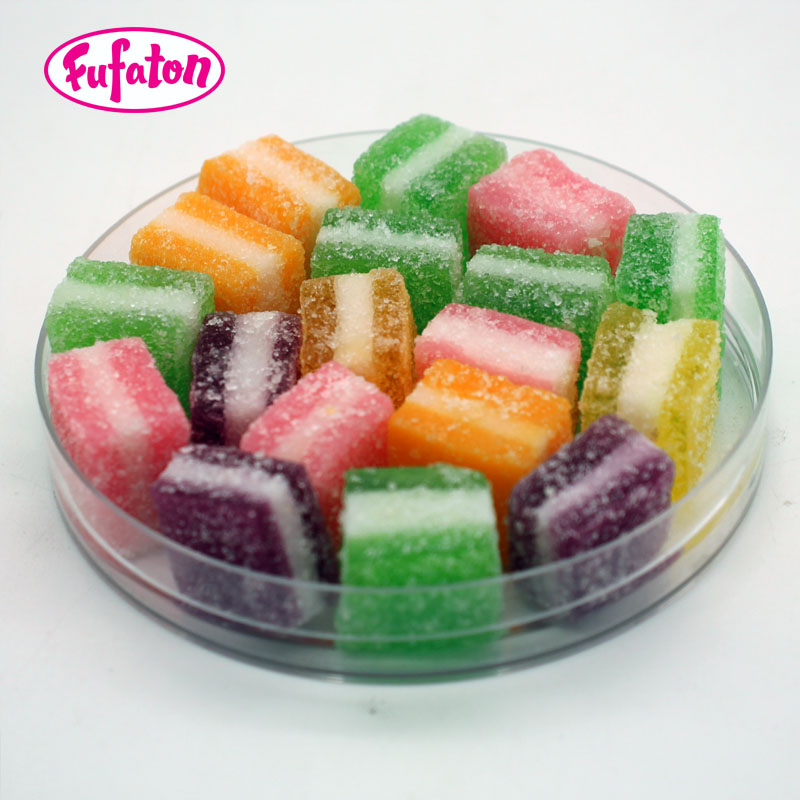 Fruit Flavor Carrageenan Soft Candy in different shape